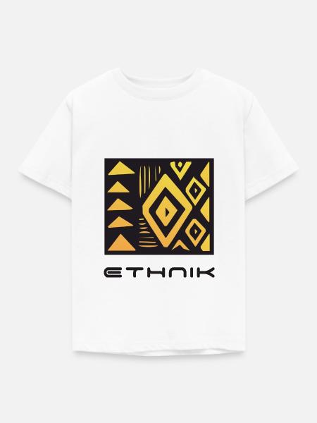Ethnisches Afrika Afrika - Kinder T-Shirt - Weiß