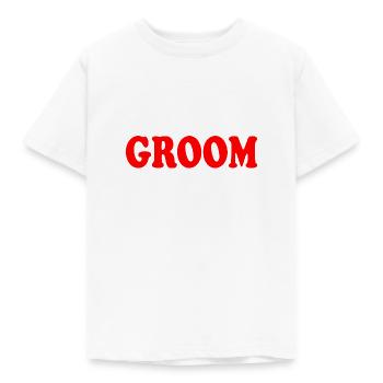 Groom - T-shirt Enfant - blanc - Devant - AI Model Kid Male (0cm)