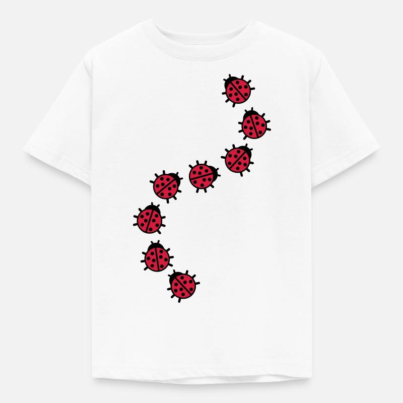 Ladybug - Kids' T-Shirt - white