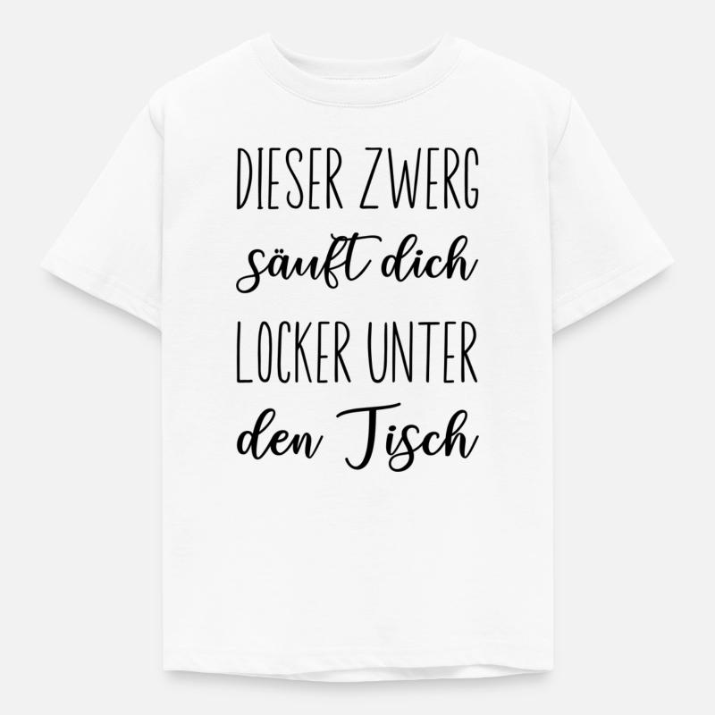 Schwarzweiß Quadrat Minimal - Kinder T-Shirt - Weiß