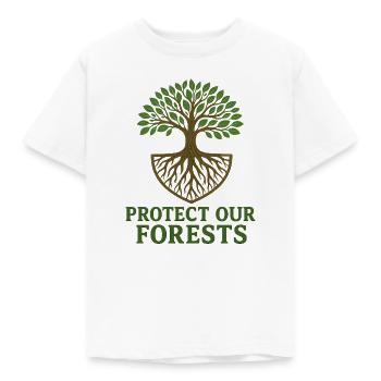Arbre de vie Conception éco-consciente - T-shirt Enfant - blanc - Devant - AI Model Kid Male (0cm)