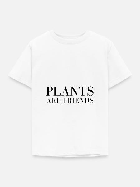 Pflanzen - Kinder T-Shirt - Weiß