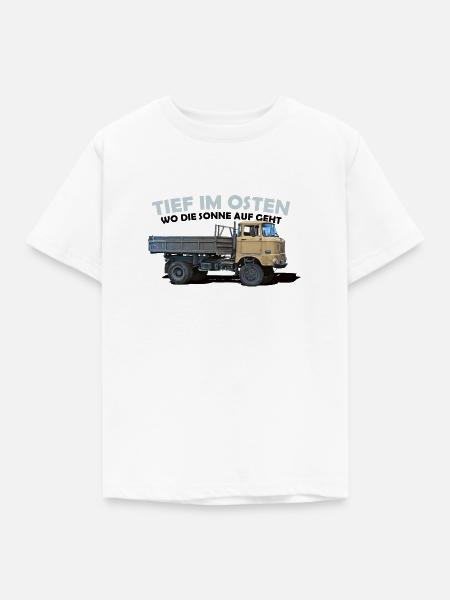 ifa w50 ddr ossi - Kinder T-Shirt - Weiß