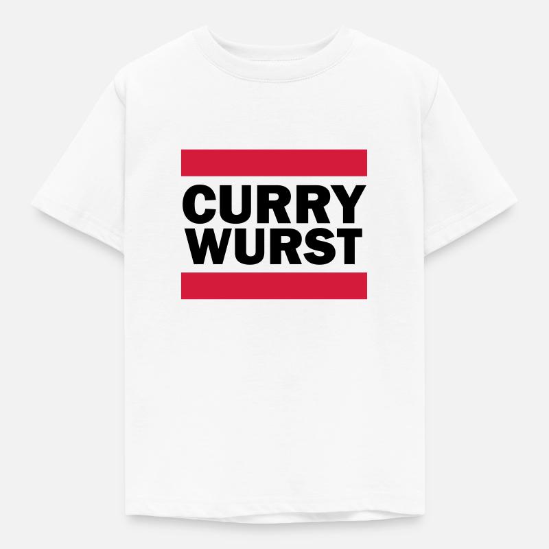 Currywurst - Kids' T-Shirt - white