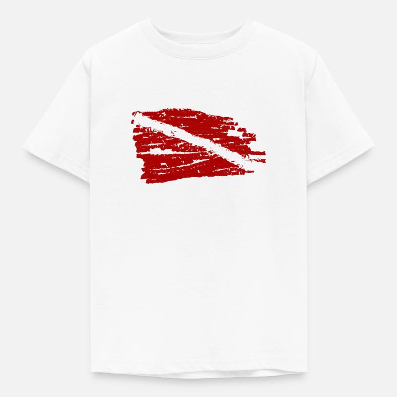 dive - Kids' T-Shirt - white