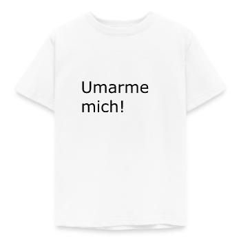 Embrasse moi - T-shirt Enfant - blanc - Devant - AI Model Kid Male (0cm)