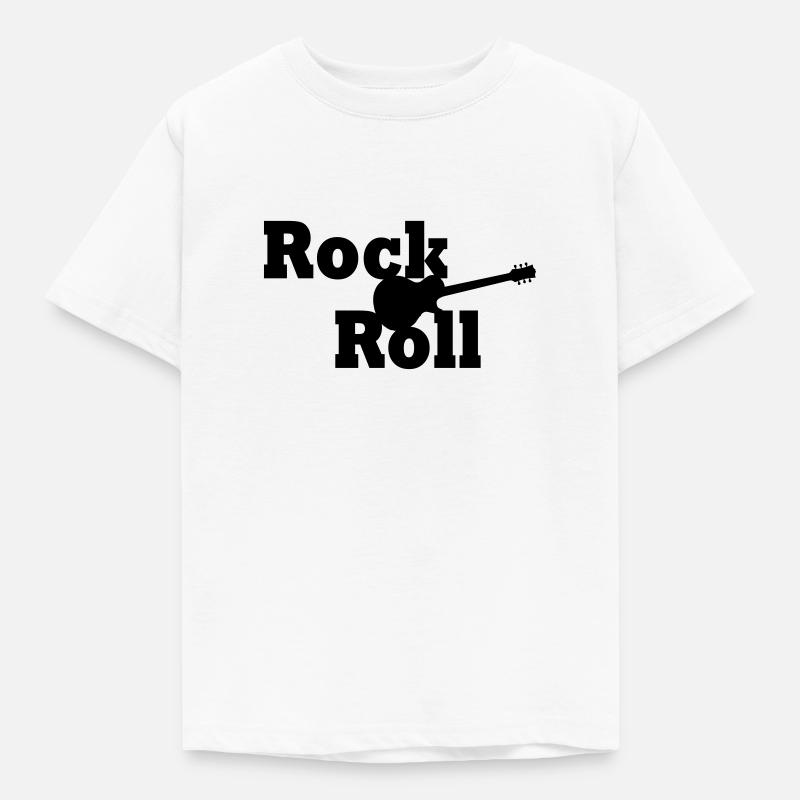 Rock and roll - T-shirt Enfant - blanc