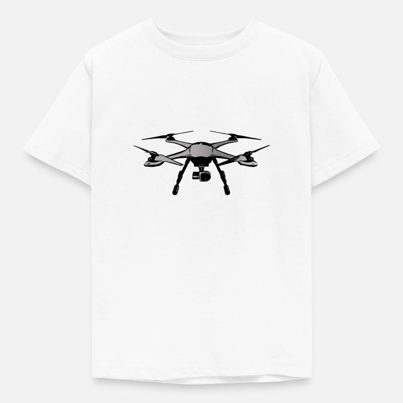 Drone - Kids' T-Shirt - white