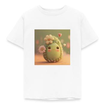 Avocat - T-shirt Enfant - blanc - Devant - AI Model Kid Male (0cm)