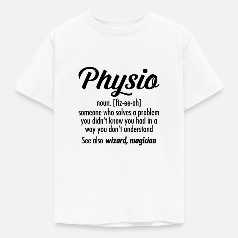 Physio Definition - Kids' T-Shirt - white