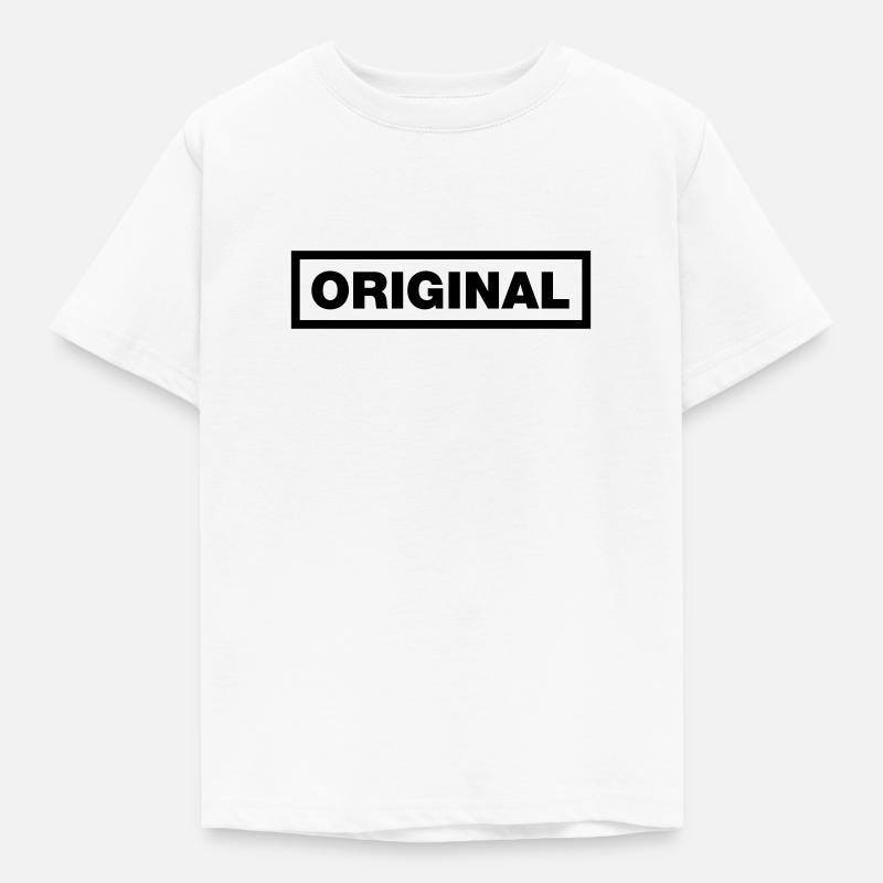 Das echte Original - Kinder T-Shirt - Weiß