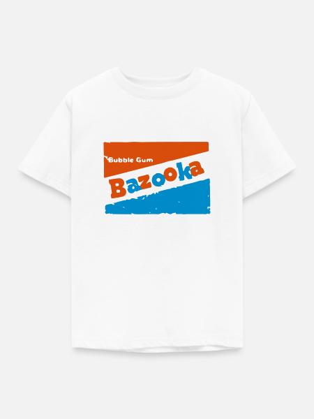 Bazooka - Kinder T-Shirt - Weiß