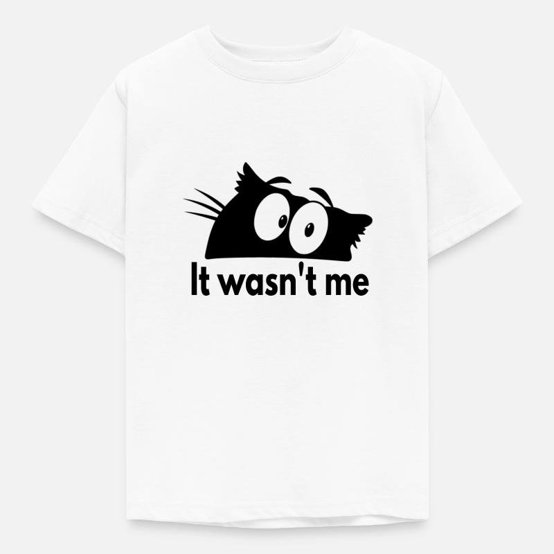It's not me - Kids' T-Shirt - white