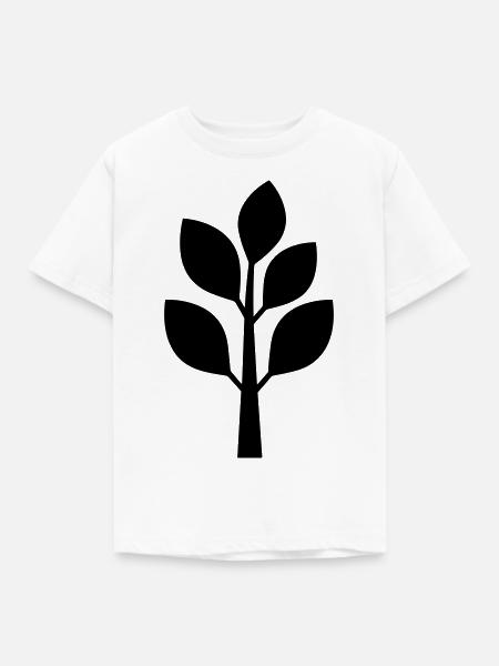 Baum - Kinder T-Shirt - Weiß