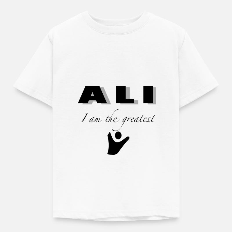 Muhammad ali - Kinder T-Shirt - Weiß