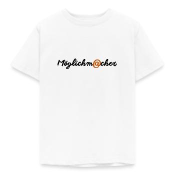 Möglichmacher Online Marketing digital Advertising - Kinder T-Shirt - Weiß - Vorne - AI Model Kid Male (0cm)