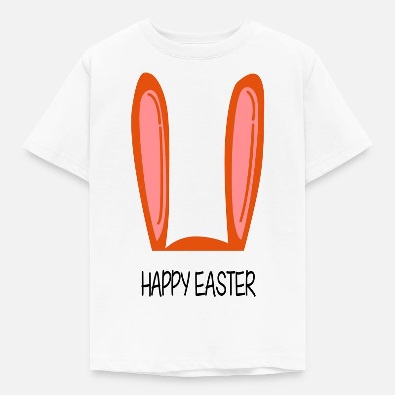 Happy Easter - Kinder T-Shirt - Weiß