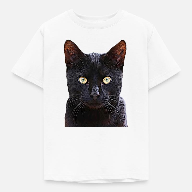 Chat chat cat cats - T-shirt Enfant - blanc