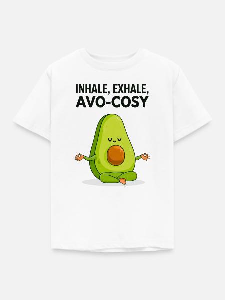 Avocado - Avo-Cosy - Kinder T-Shirt - Weiß
