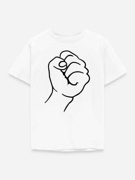 Faust - Kinder T-Shirt - Weiß