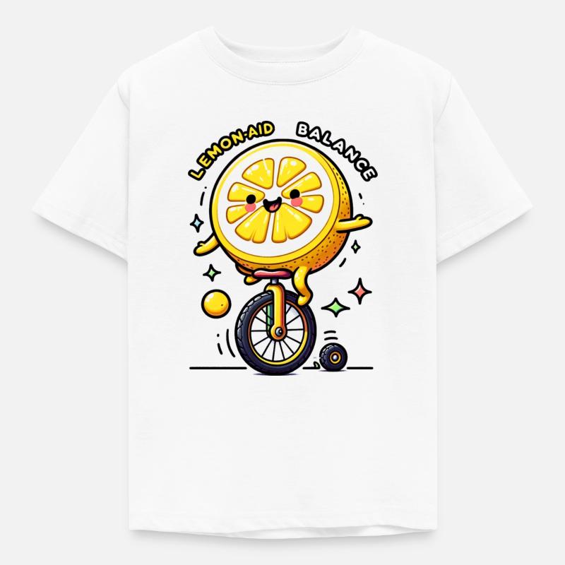 Lemon Aid - Kinder T-Shirt - Weiß