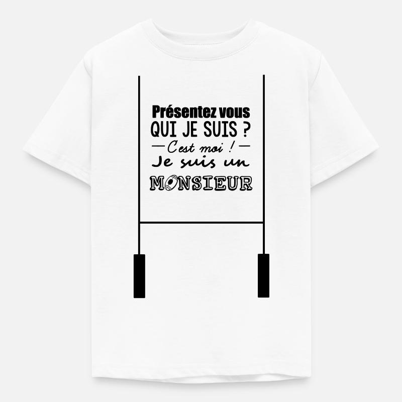 Présentez vous - T-shirt Enfant - blanc