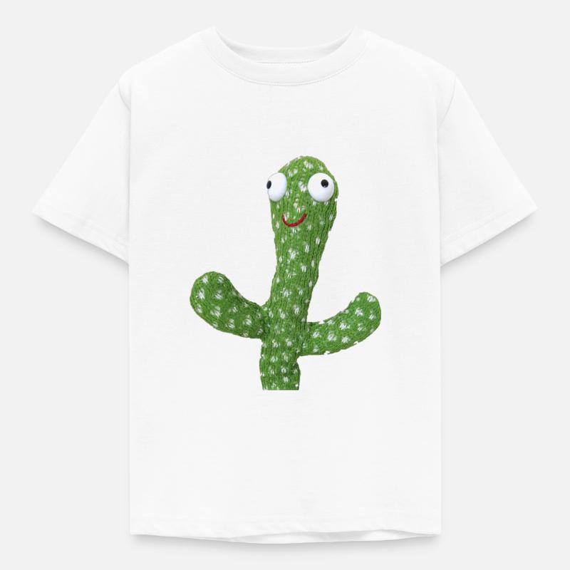 Le joli cactus vert - T-shirt Enfant - blanc