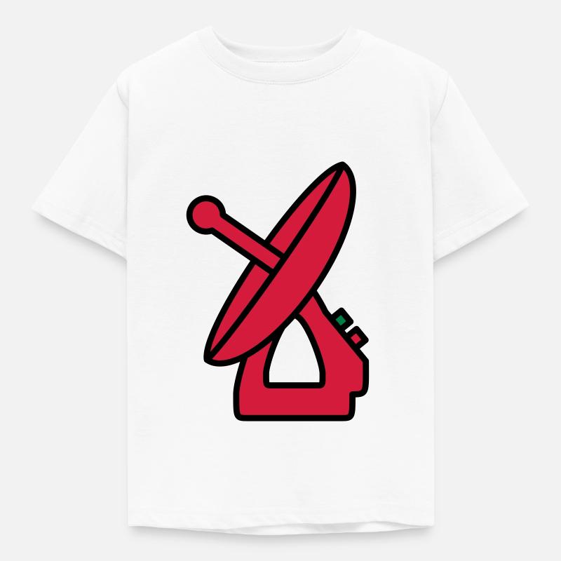 Radar Machine Device Gift Idea Recording - Kids' T-Shirt - white