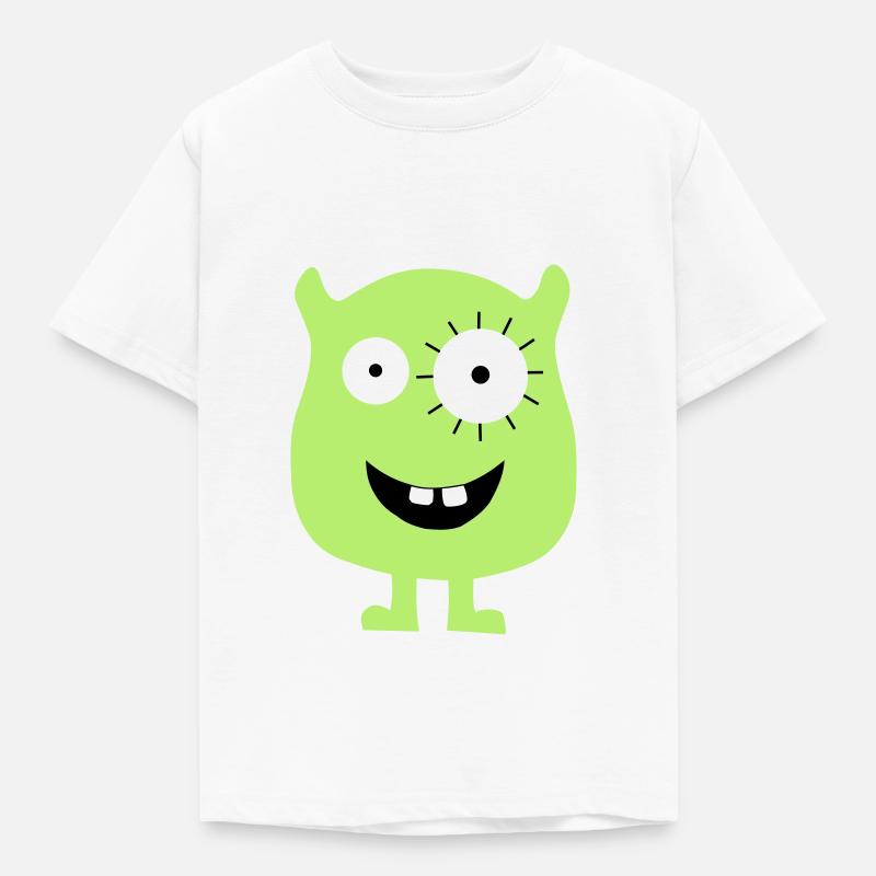 monstre - T-shirt Enfant - blanc