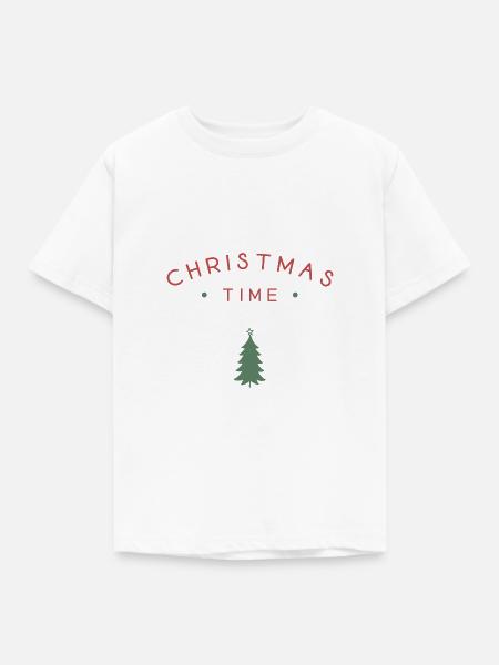 Weihnachtszeit - Kinder T-Shirt - Weiß