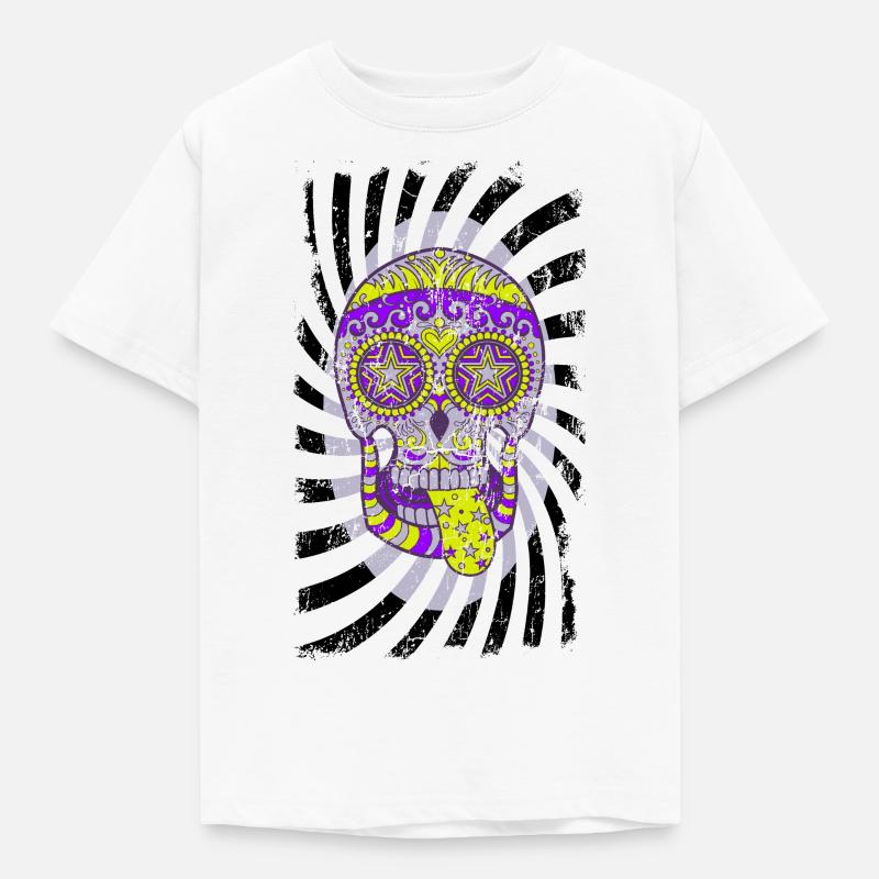 Hipster - Kinder T-Shirt - Weiß