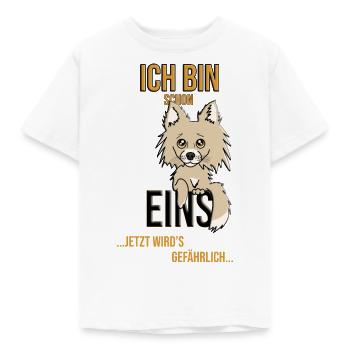 Ich bin schon 1 - 1. Geburtstag Baby - Kinder T-Shirt - Weiß - Vorne - AI Model Kid Male (0cm)