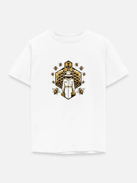 Imker - Kinder T-Shirt - Weiß