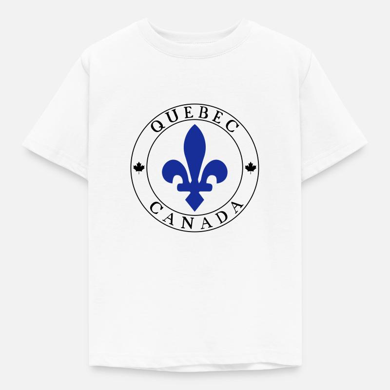 Quebec - Kinder T-Shirt - Weiß