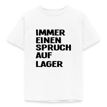 Toujours une rengaine en stock logistique logistique - T-shirt Enfant - blanc - Devant - AI Model Kid Male (0cm)