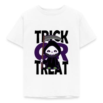 Trick or Treat Tenue d’Halloween - T-shirt Enfant - blanc - Devant - AI Model Kid Male (0cm)
