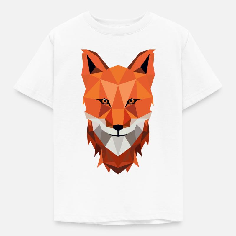 Fuchs - Kinder T-Shirt - Weiß