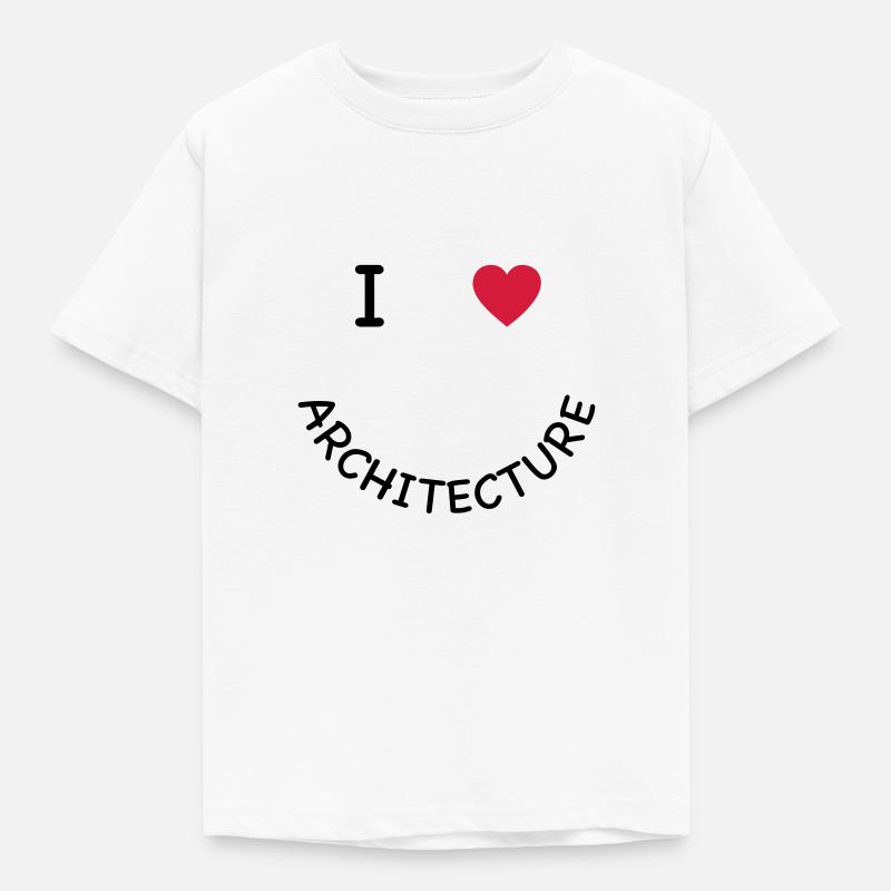 Architecture - Kids' T-Shirt - white