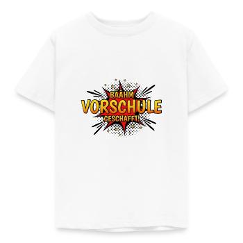 Vorschulkind Verabschieden Kindergarten Vorschule - Kinder T-Shirt - Weiß - Vorne - AI Model Kid Male (0cm)