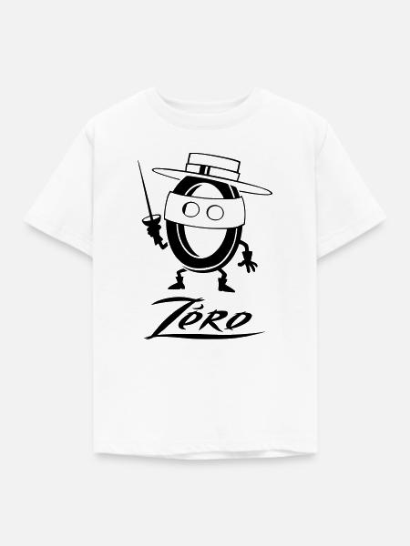 Super Null Flex - Kinder T-Shirt - Weiß