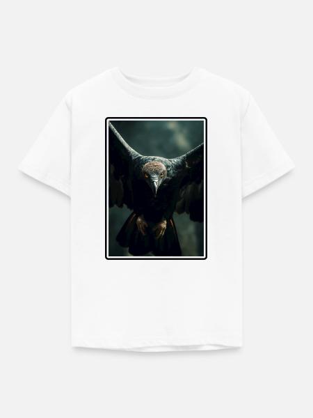 Geier - Kinder T-Shirt - Weiß