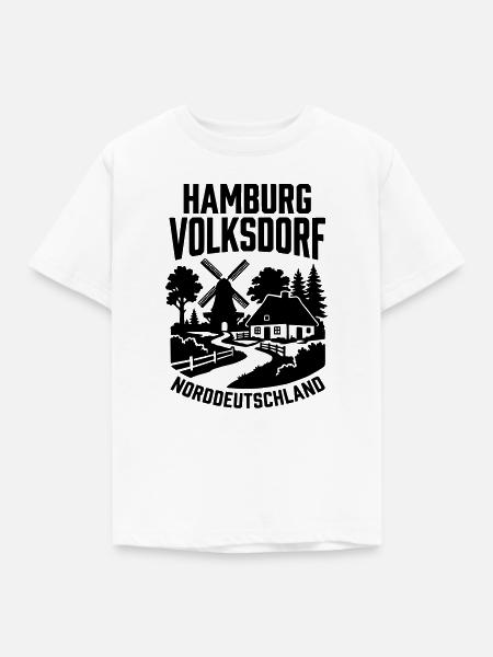 Volksdorf Hamburg Walddörfer - Kinder T-Shirt - Weiß