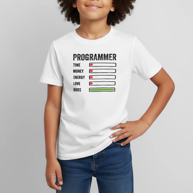 Developer Humor Programmer Coder Kids' T-Shirt