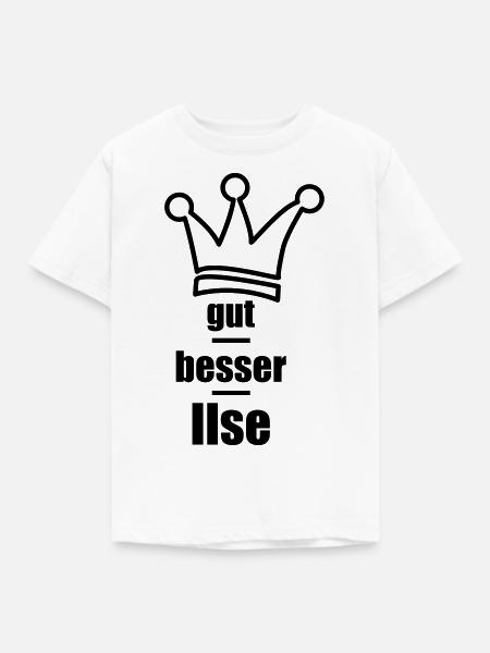 Ilse - Kinder T-Shirt - Weiß