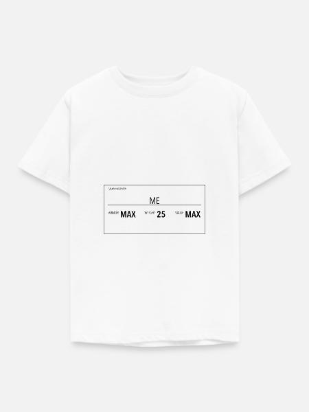Maximun Armor - Kinder T-Shirt - Weiß