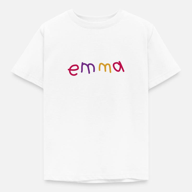 Emma Emma - Kinder T-Shirt - Weiß
