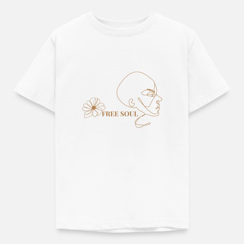 Âme libre - T-shirt Enfant - blanc