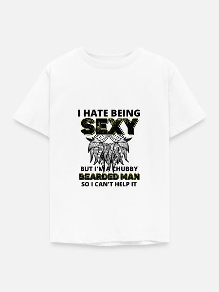Bart - Kinder T-Shirt - Weiß