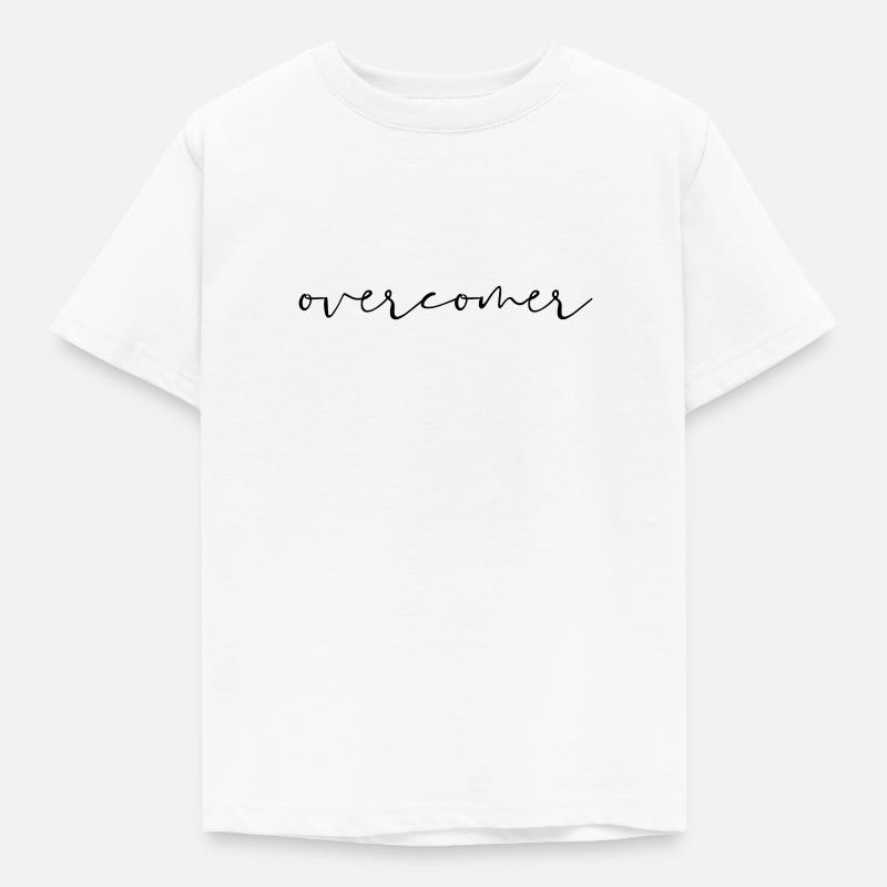 Overcomer - Kids' T-Shirt - white