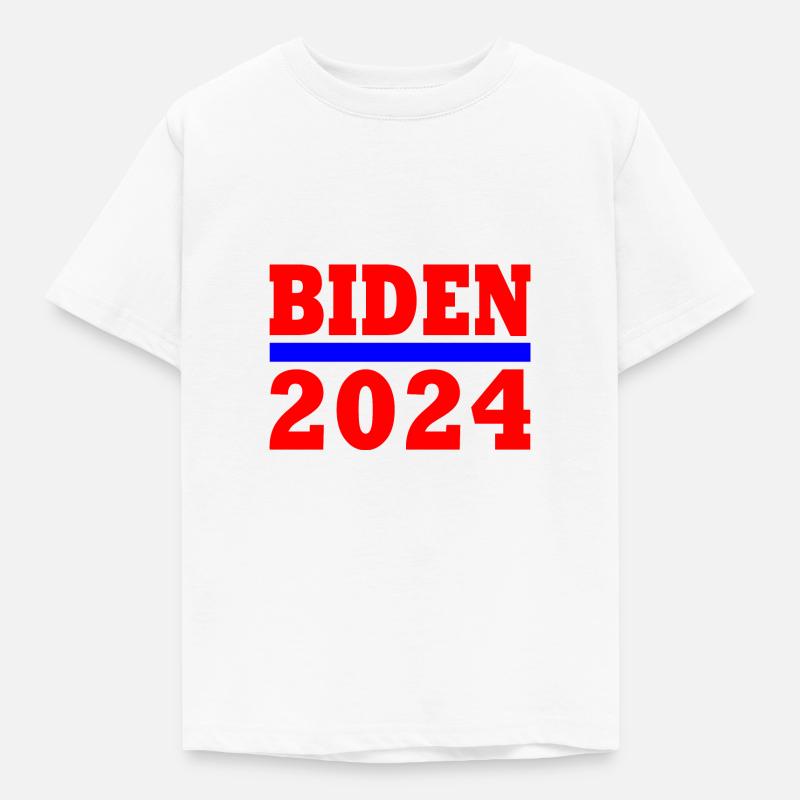 Joe biden 2024 - Kinder T-Shirt - Weiß